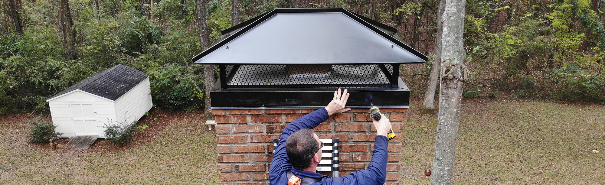 chimney cap install in Augusta GA