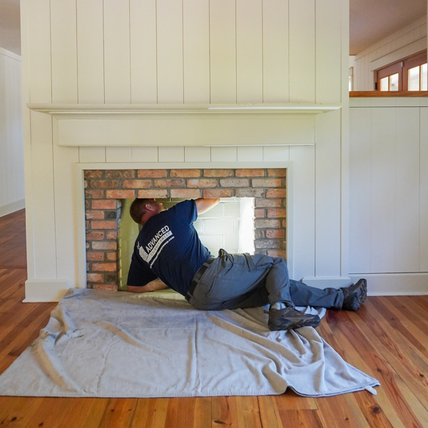 fireplace damper installation in Augusta GA