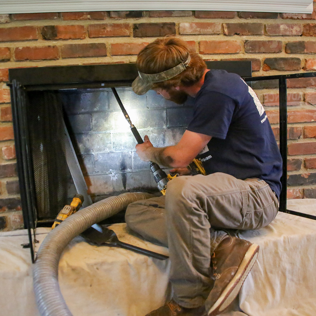 Professional chimney cleaning in Spartanburg & Five Forks, SC