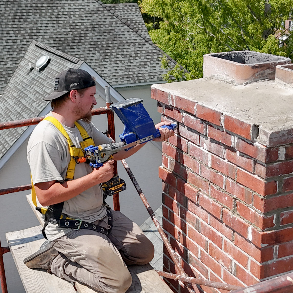 Chimney repairs in Greer & Easley SC