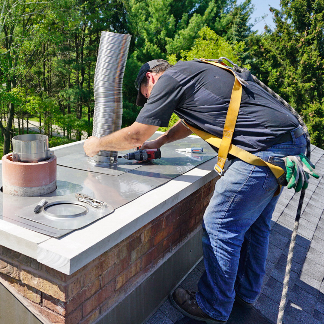 We install new stainless steel chimney liners in Greenville & Spartansburg