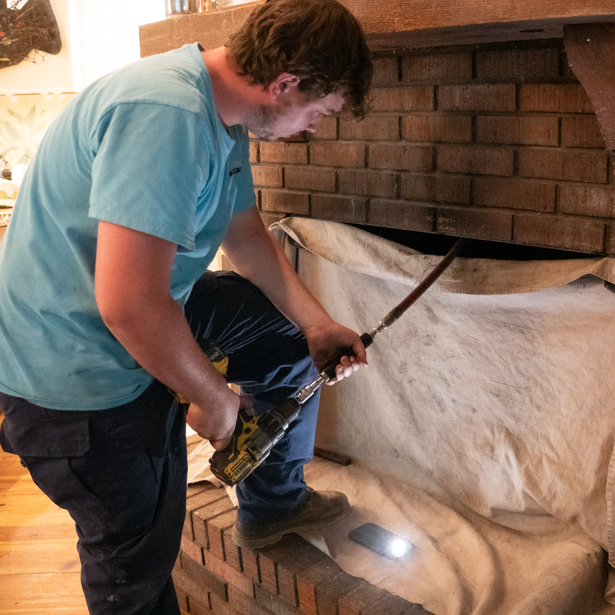 Annual chimney cleaning in Easley & Fernwood, SC
