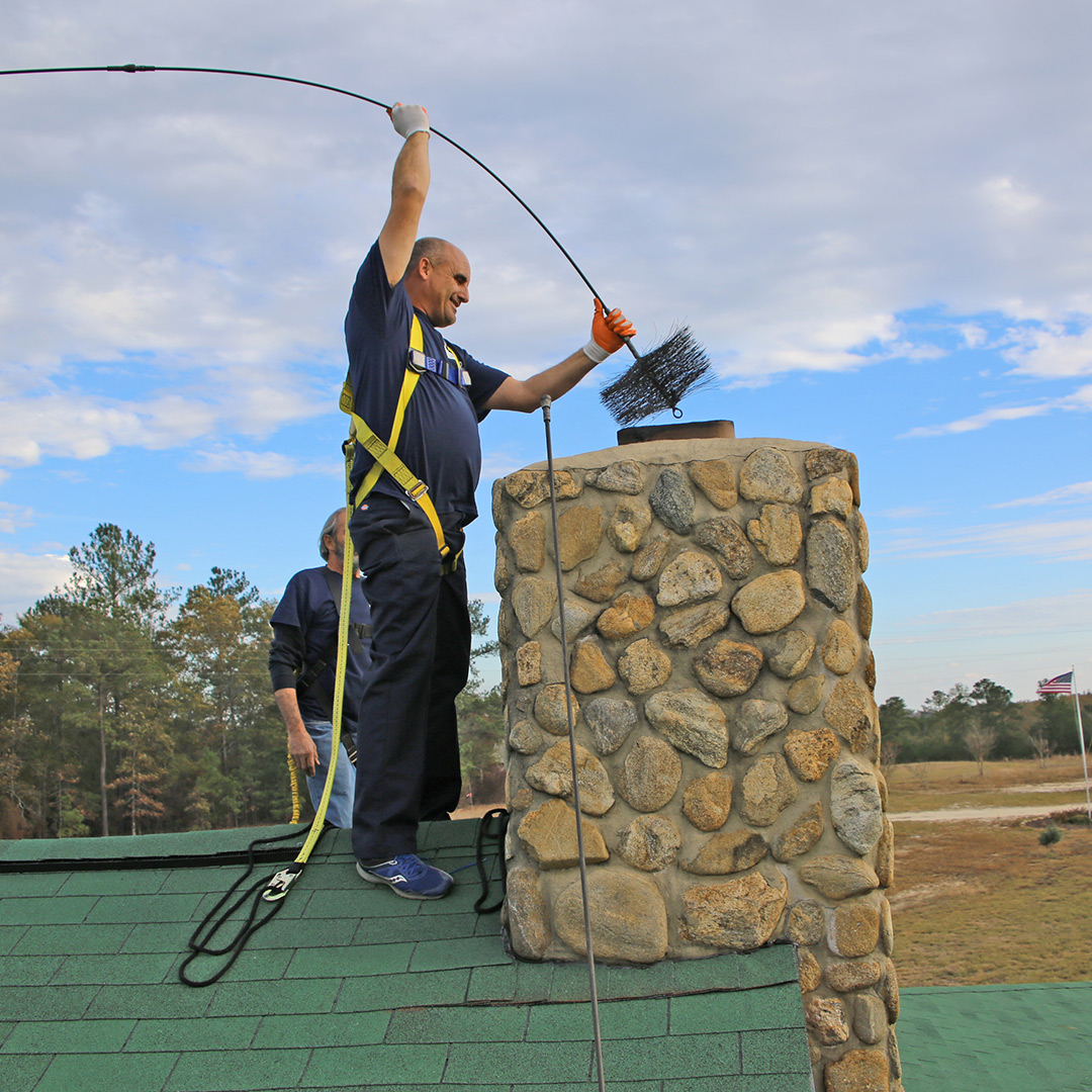 Chimney cleaning in Easley, SC