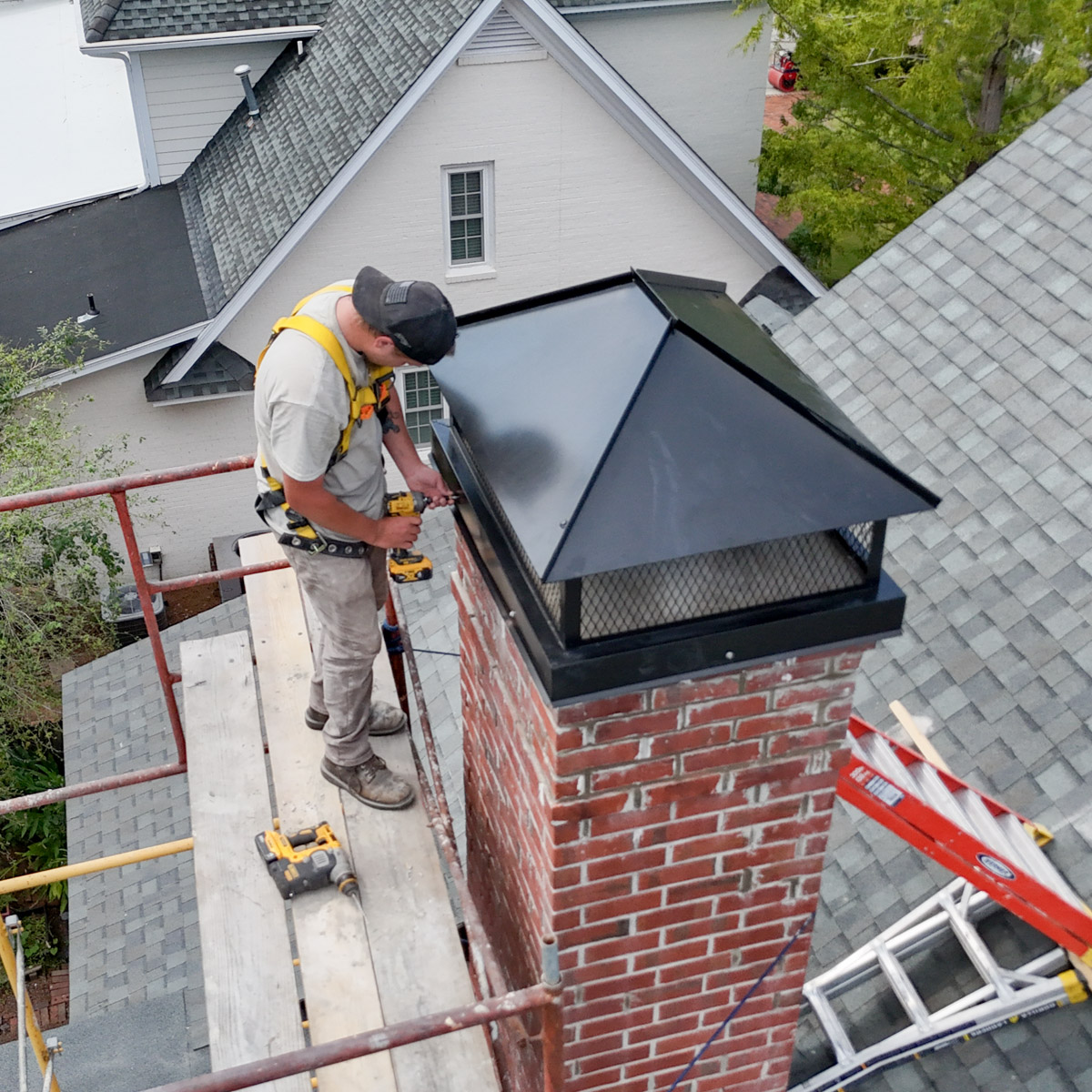 Chimney Cap Installations In Easley and Aiken SC
