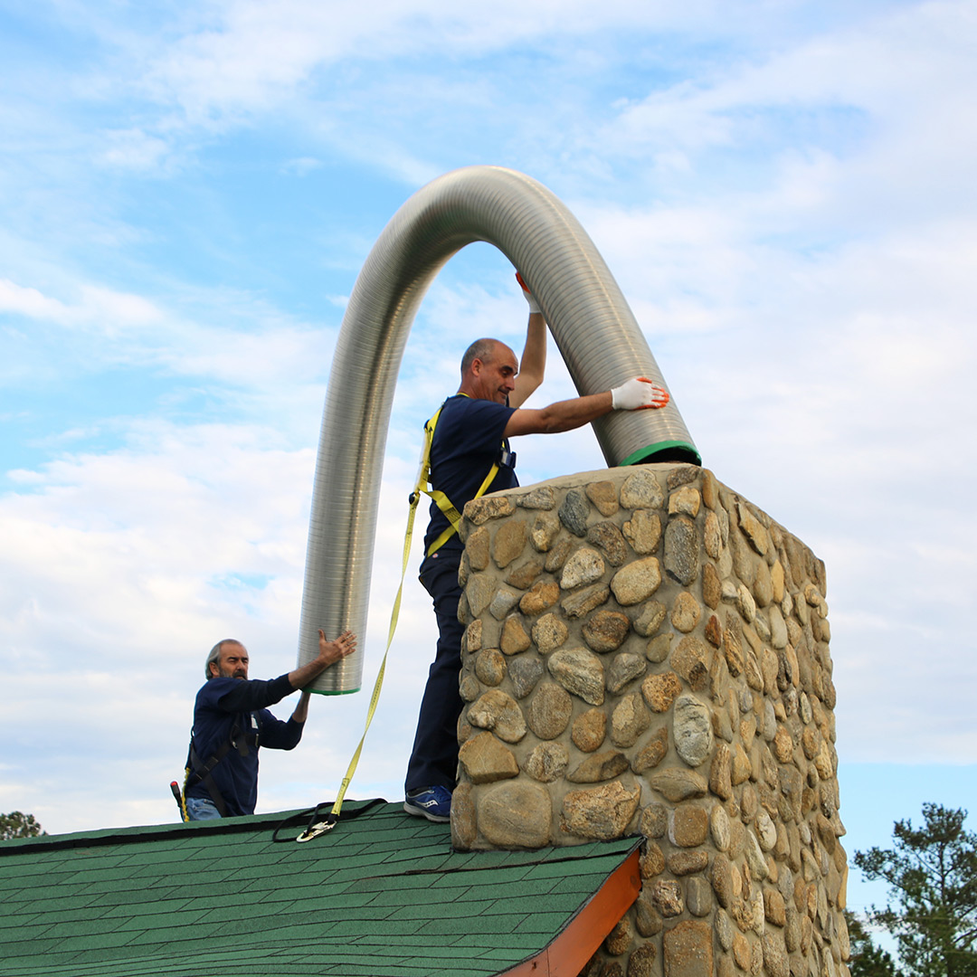 Improve venting efficiency with a chimney liner Greer, SC