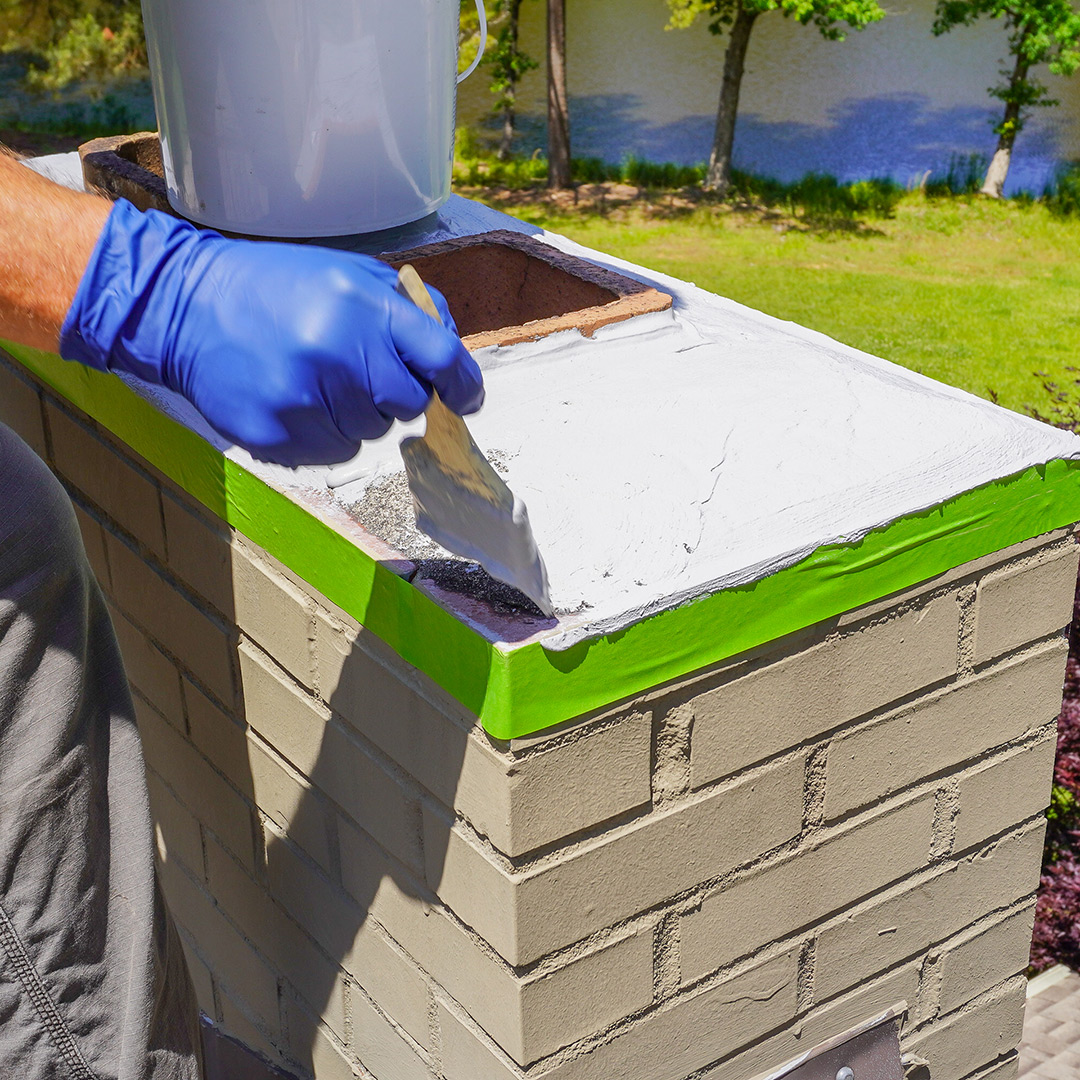 Chimney crown repairs and sealing in Greer, SC